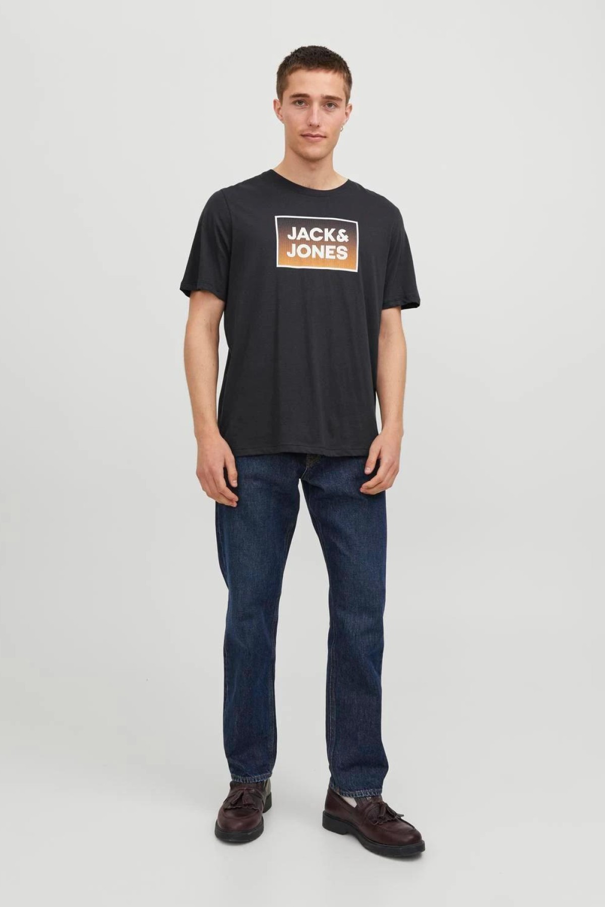 JACK&JONES 12249331 JACK&JONES YAZILI YUVARLAK YAKA KISA KOL TSHIRT JACK&JONES 12249331 JACK&JONES YAZILI YUVARLAK YAKA KISA KOL TSHIRT