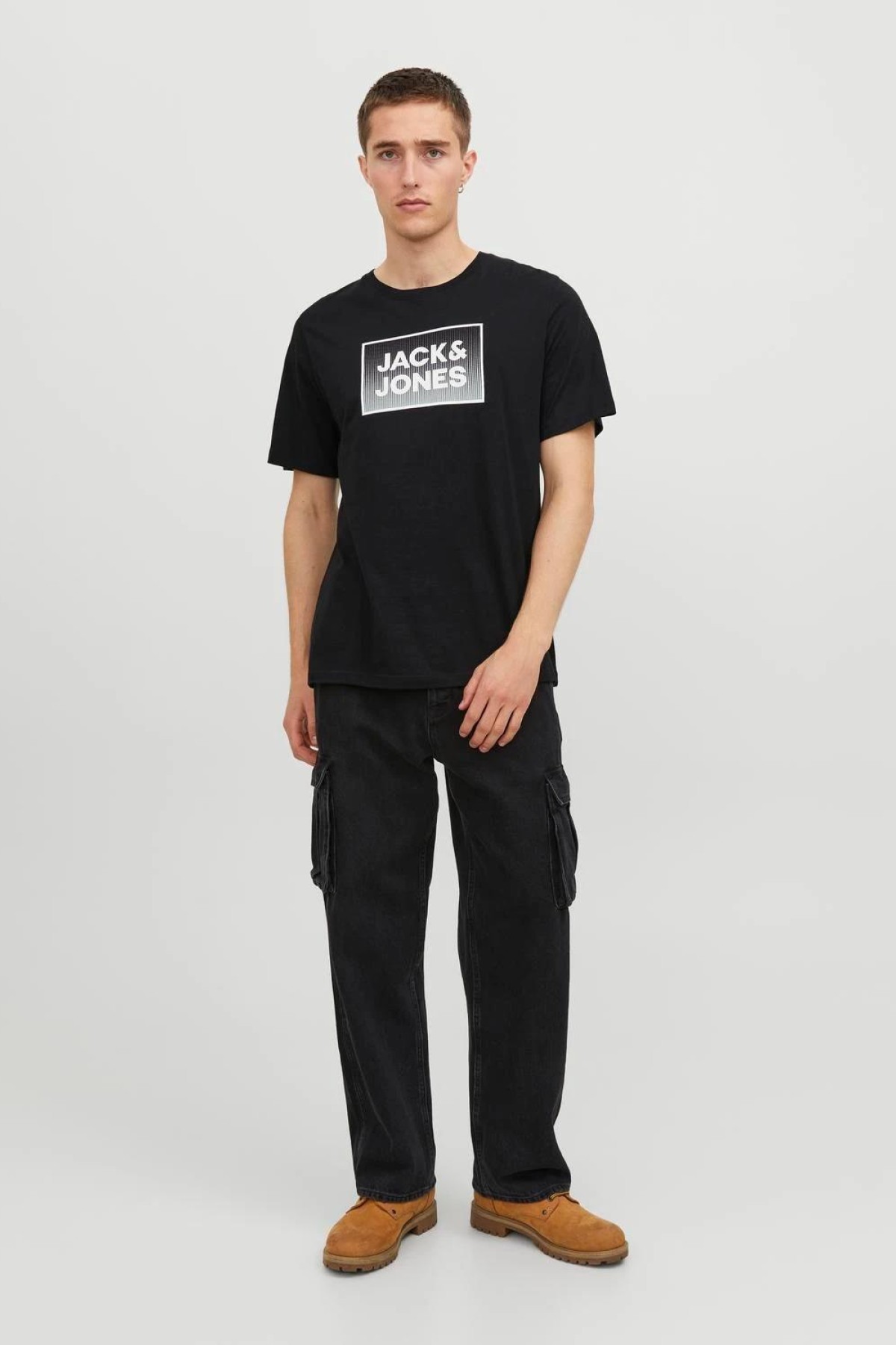JACK&JONES 12249331 JACK&JONES YAZILI YUVARLAK YAKA KISA KOL TSHIRT JACK&JONES 12249331 JACK&JONES YAZILI YUVARLAK YAKA KISA KOL TSHIRT