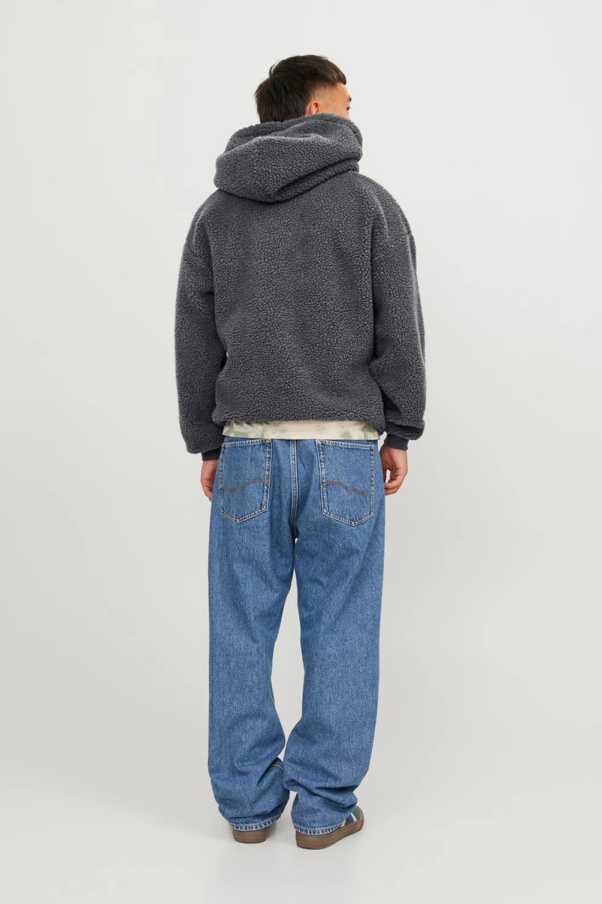 JACK&JONES 12249364 TEDDY PELUS KAPUSONLU SWEAT JACK&JONES 12249364 TEDDY PELUS KAPUSONLU SWEAT