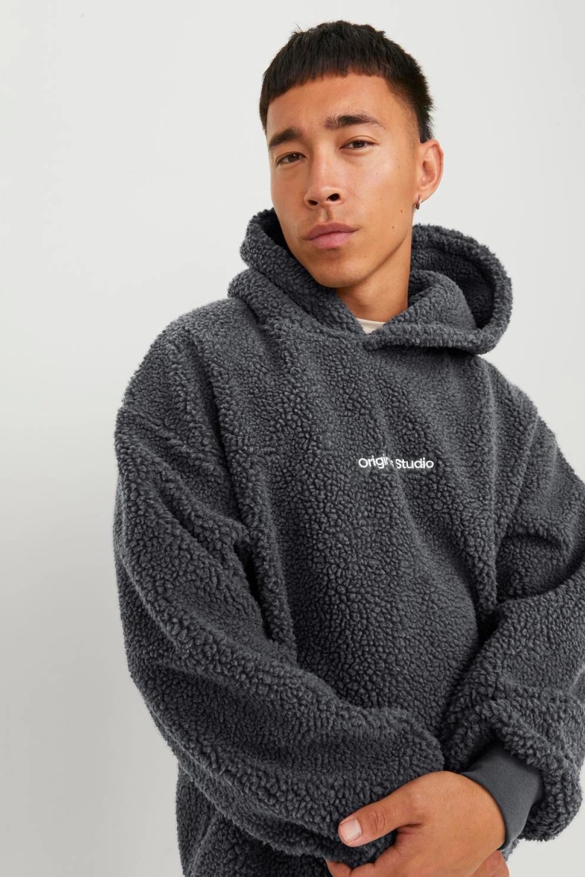 JACK&JONES 12249364 TEDDY PELUS KAPUSONLU SWEAT JACK&JONES 12249364 TEDDY PELUS KAPUSONLU SWEAT