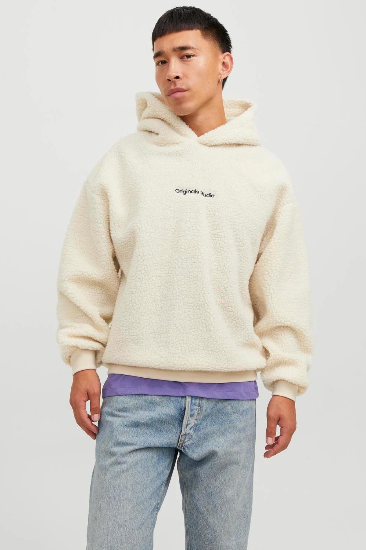 JACK&JONES 12249364 TEDDY PELUS KAPUSONLU SWEAT JACK&JONES 12249364 TEDDY PELUS KAPUSONLU SWEAT