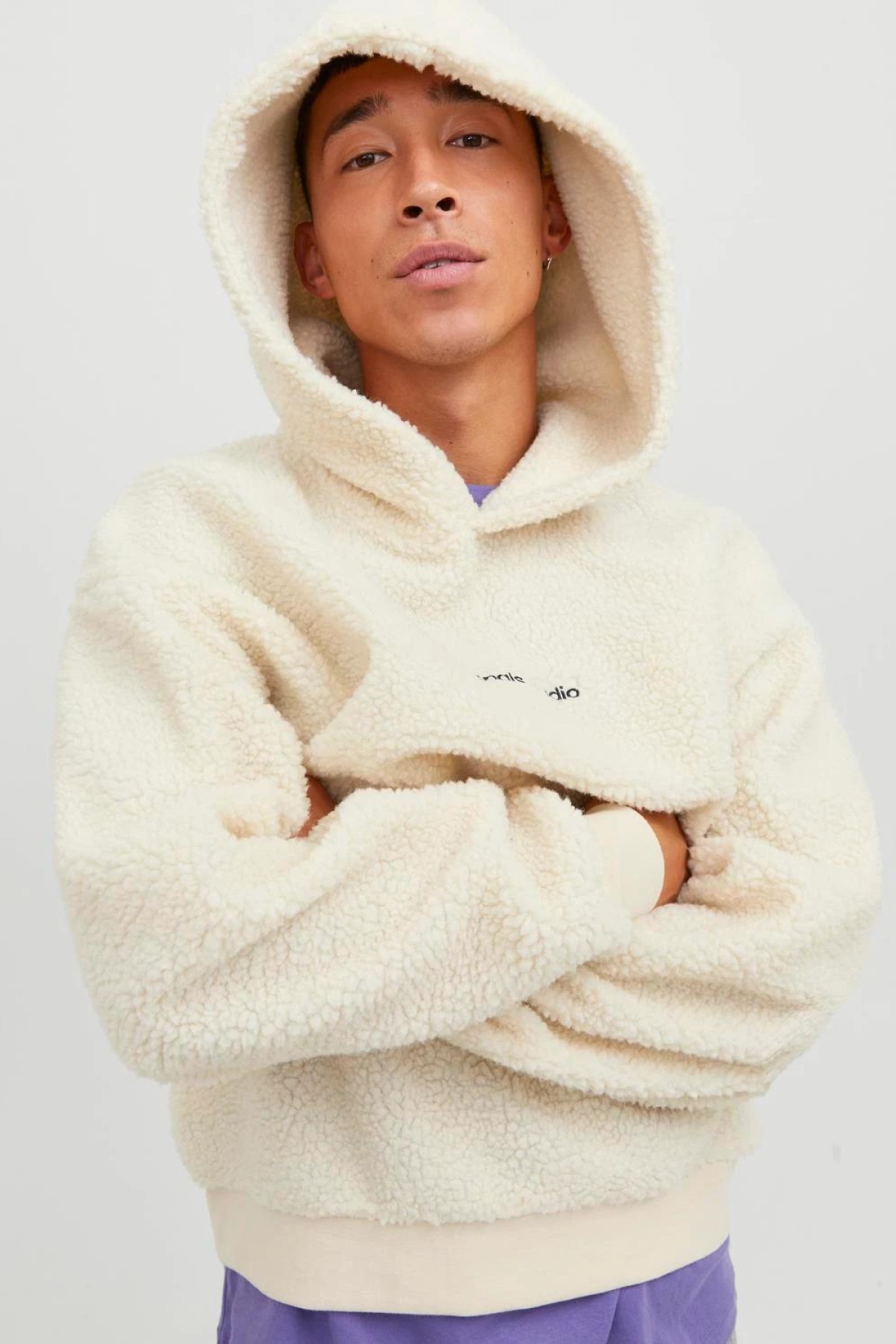 JACK&JONES 12249364 TEDDY PELUS KAPUSONLU SWEAT JACK&JONES 12249364 TEDDY PELUS KAPUSONLU SWEAT
