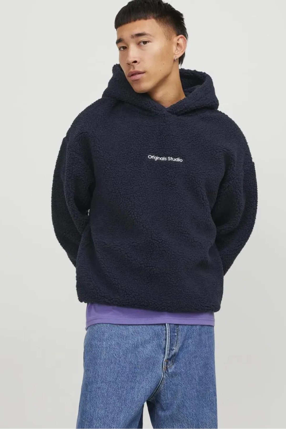 JACK&JONES 12249364 TEDDY PELUS KAPUSONLU SWEAT JACK&JONES 12249364 TEDDY PELUS KAPUSONLU SWEAT