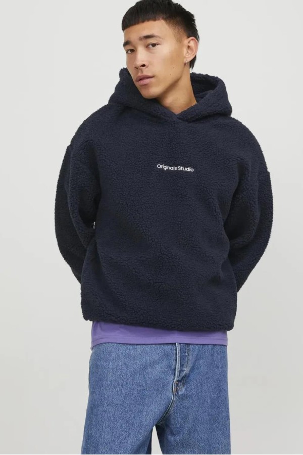 JACK&JONES 12249364 TEDDY PELUS KAPUSONLU SWEAT JACK&JONES 12249364 TEDDY PELUS KAPUSONLU SWEAT