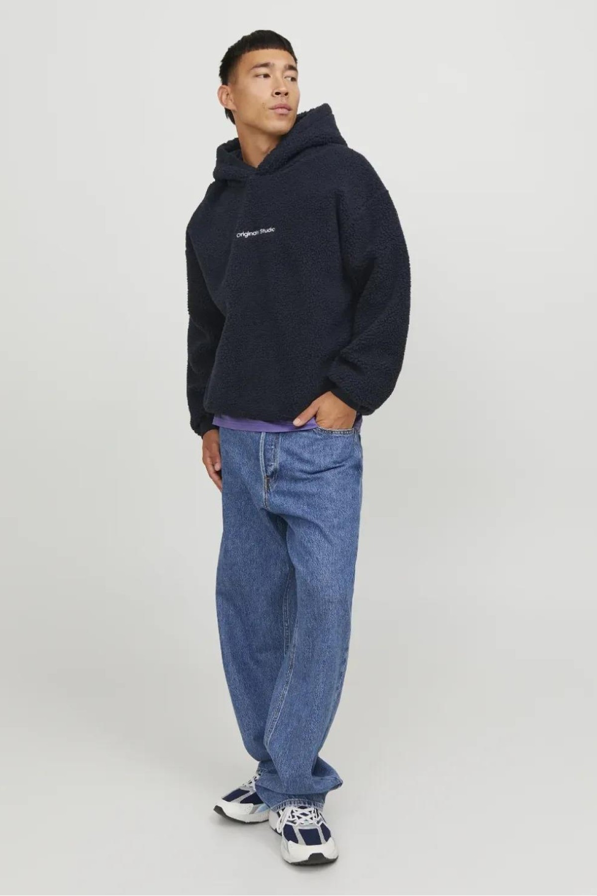 JACK&JONES 12249364 TEDDY PELUS KAPUSONLU SWEAT JACK&JONES 12249364 TEDDY PELUS KAPUSONLU SWEAT