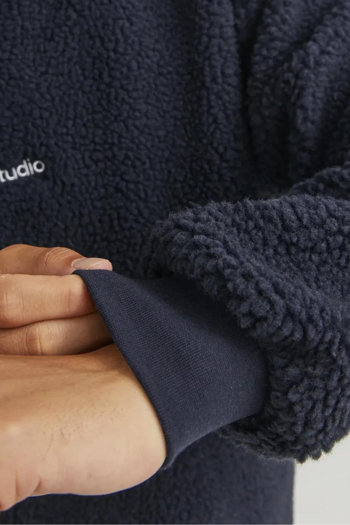 JACK&JONES 12249364 TEDDY PELUS KAPUSONLU SWEAT JACK&JONES 12249364 TEDDY PELUS KAPUSONLU SWEAT
