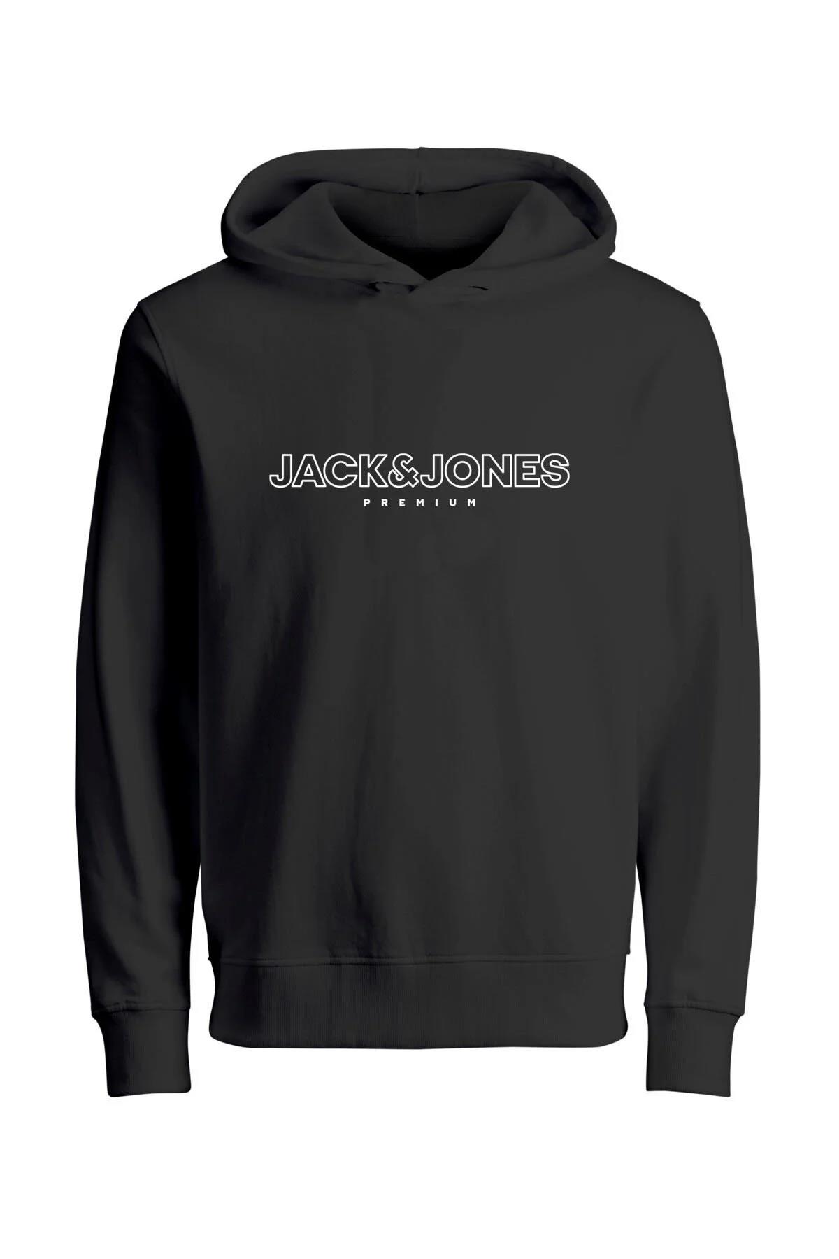 JACK&JONES 12249401 ON YAZILI KAPUSONLU SWEAT JACK&JONES 12249401 ON YAZILI KAPUSONLU SWEAT