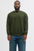 JACK&JONES 12250594 JJEBRADLEY 0 YAKA BATTAL BUYUK BEDEN SWEAT JACK&JONES 12250594 JJEBRADLEY 0 YAKA BATTAL BUYUK BEDEN SWEAT