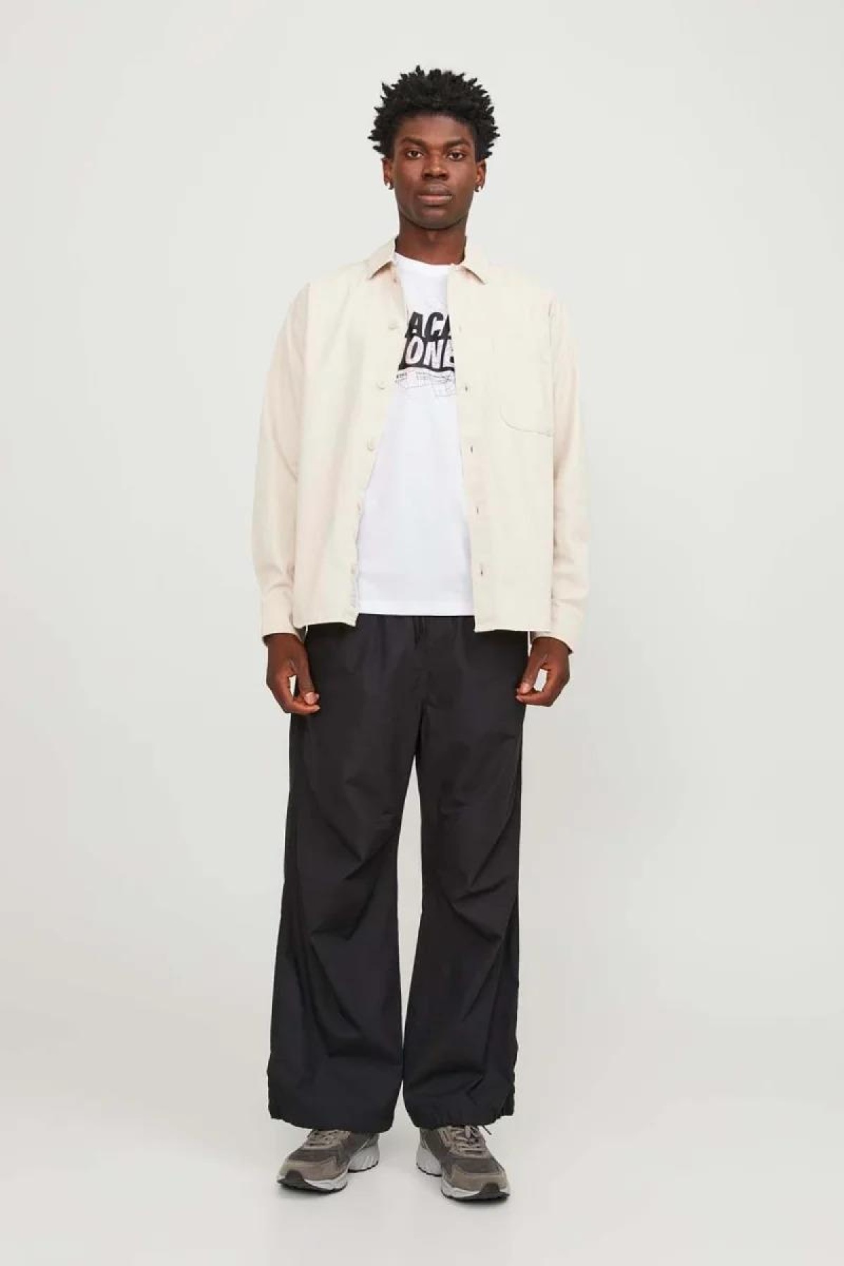 JACK&JONES 12252376 ONYAZILI 0 YAKA KISA KOL COTON TSHIRT JACK&JONES 12252376 ONYAZILI 0 YAKA KISA KOL COTON TSHIRT