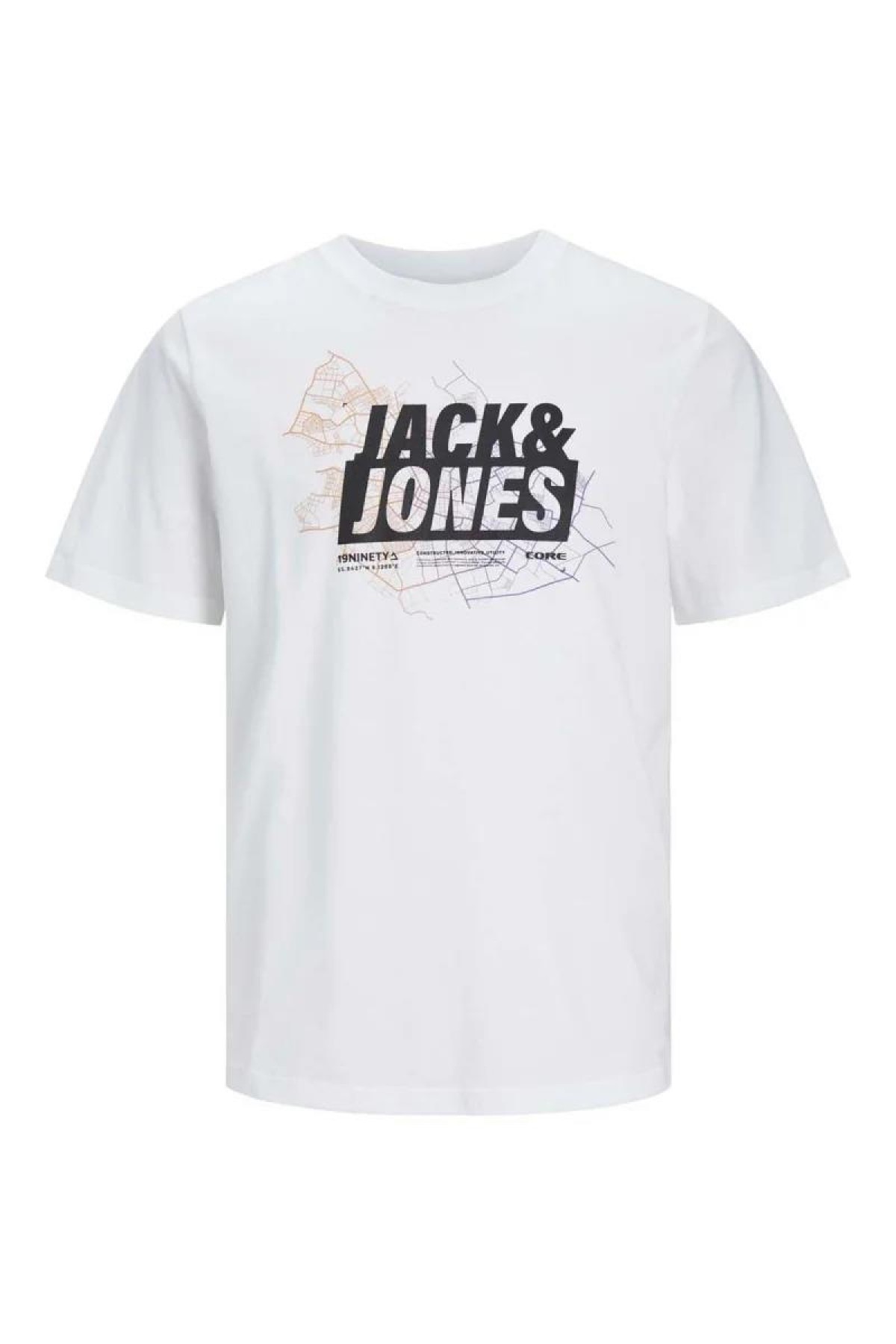 JACK&JONES 12252376 ONYAZILI 0 YAKA KISA KOL COTON TSHIRT JACK&JONES 12252376 ONYAZILI 0 YAKA KISA KOL COTON TSHIRT