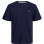 JACK&JONES 12253778 JJEPAULOS TEE ORGANIC BATTAL BUYUK BEDEN KISA KOL TS