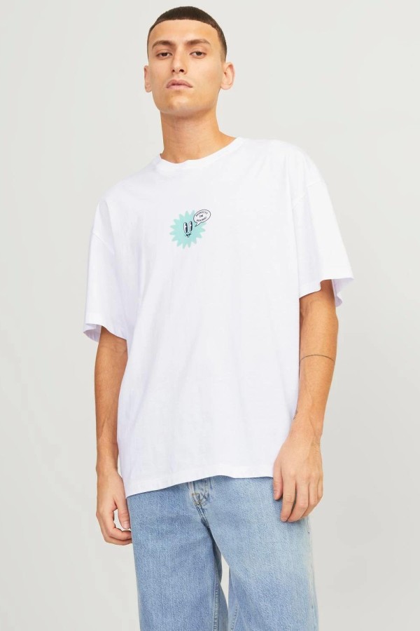 JACK&JONES 12254175  BASKILI  0 YAKA KISA KOL TSHIRT JACK&JONES 12254175  BASKILI  0 YAKA KISA KOL TSHIRT