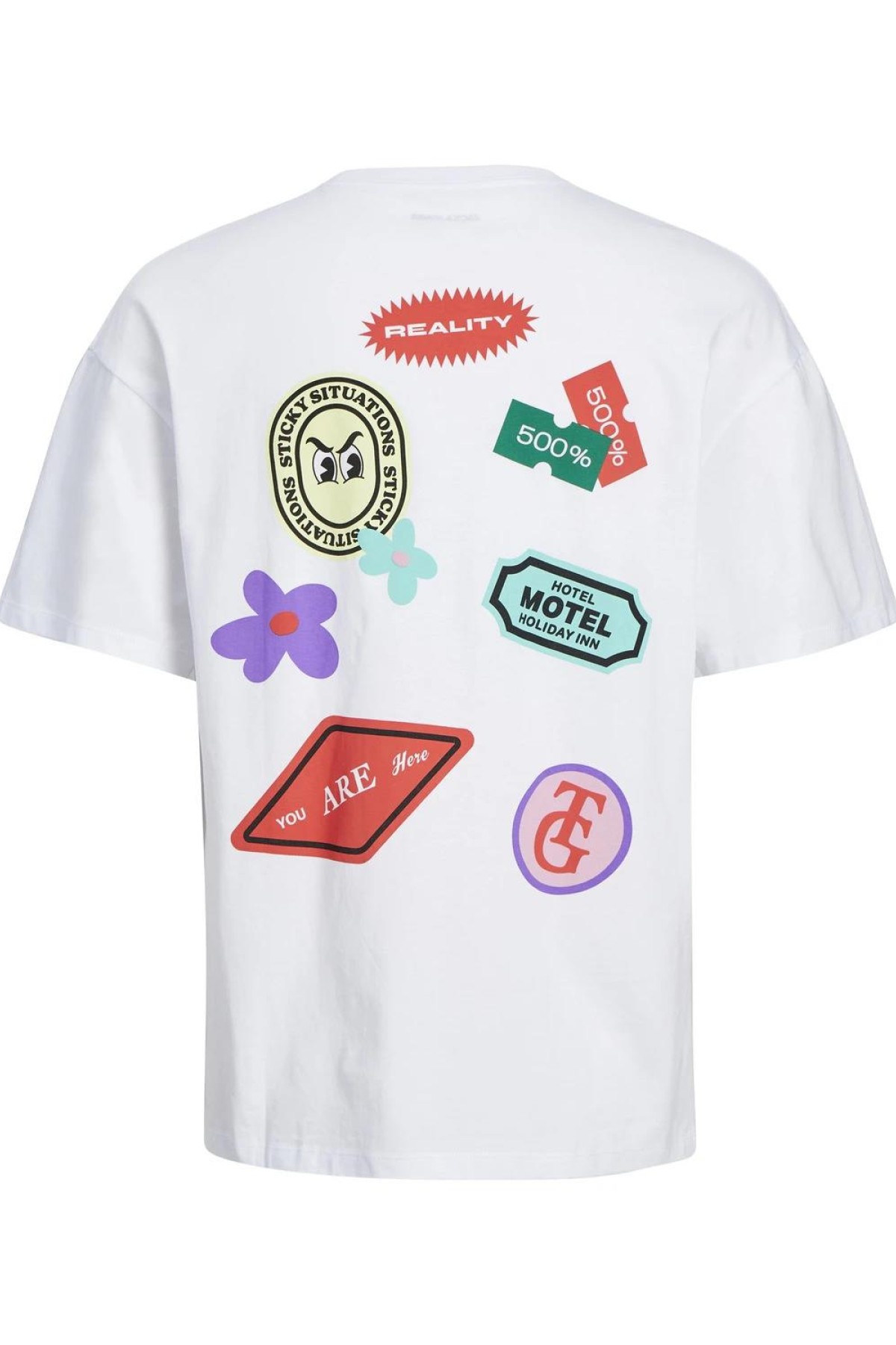 JACK&JONES 12254175 BASKILI 0 YAKA KISA KOL TSHIRT JACK&JONES 12254175 BASKILI 0 YAKA KISA KOL TSHIRT