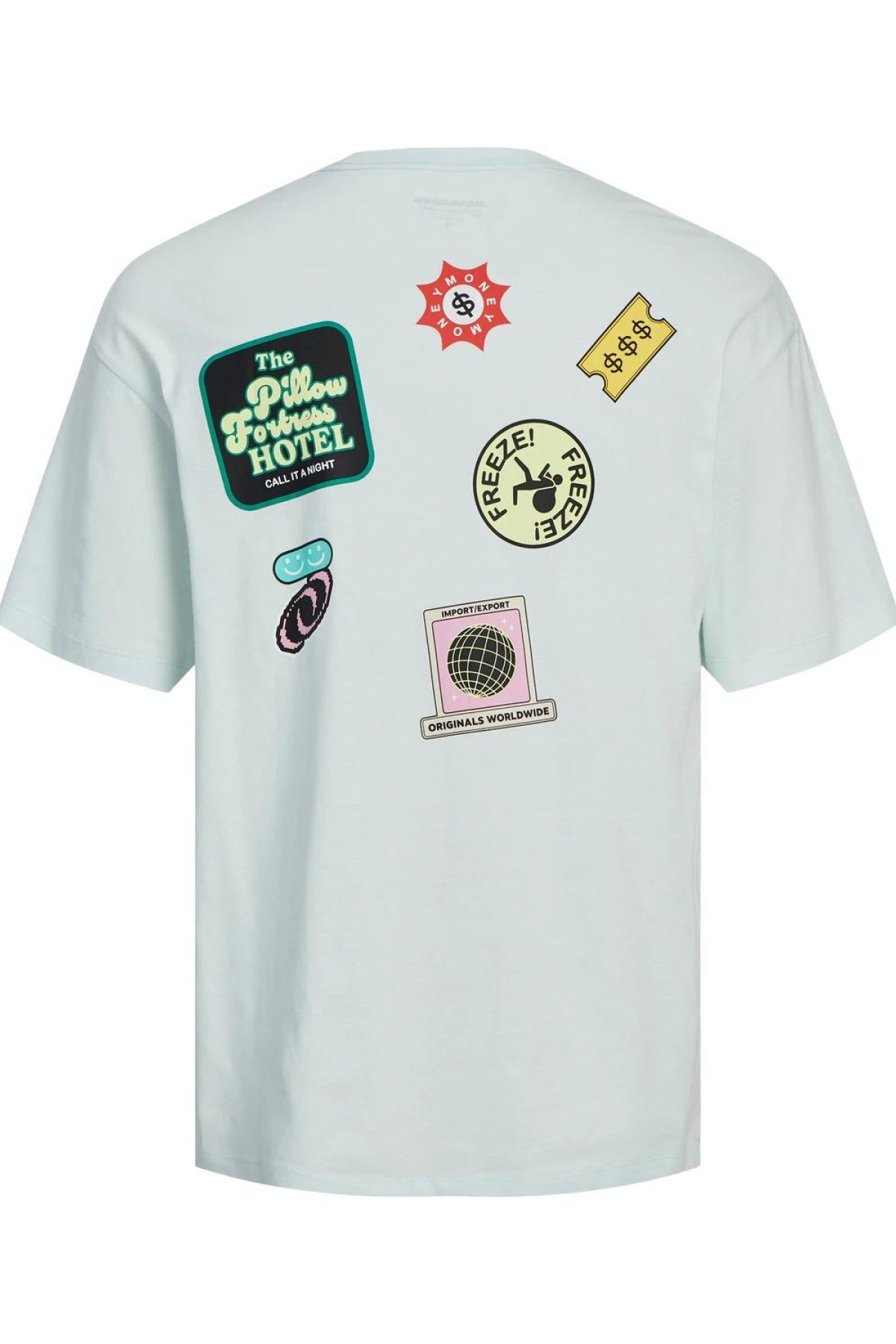 JACK&JONES 12254175 BASKILI 0 YAKA KISA KOL TSHIRT JACK&JONES 12254175 BASKILI 0 YAKA KISA KOL TSHIRT