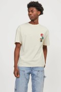 JACK&JONES 12254175 BASKILI 0 YAKA KISA KOL TSHIRT JACK&JONES 12254175 BASKILI 0 YAKA KISA KOL TSHIRT
