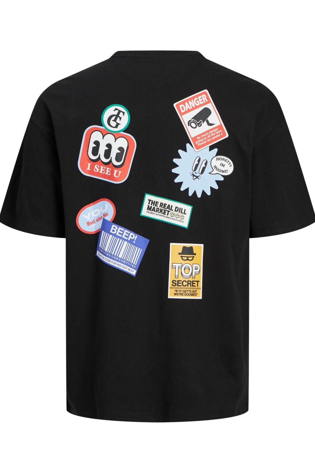 JACK&JONES 12254175 BASKILI 0 YAKA KISA KOL TSHIRT JACK&JONES 12254175 BASKILI 0 YAKA KISA KOL TSHIRT
