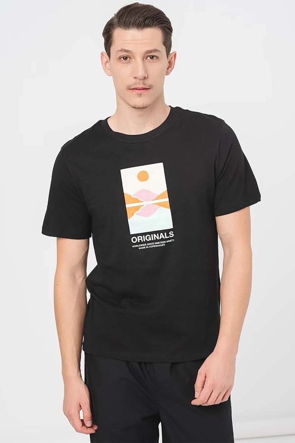 JACK&JONES 12255640 ON BASKILI YAZILI YUVARLAK YAKA KISA KOL TSHIRT JACK&JONES 12255640 ON BASKILI YAZILI YUVARLAK YAKA KISA KOL TSHIRT
