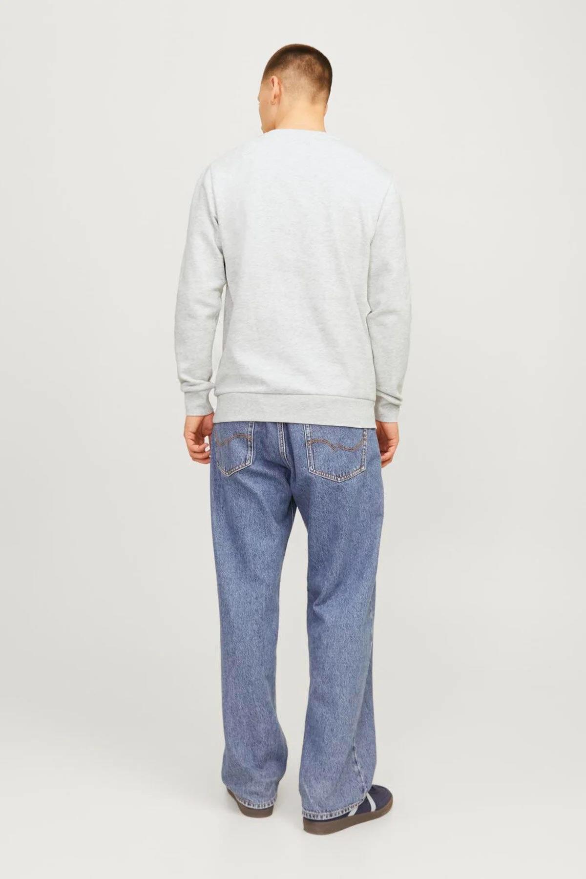 JACK&JONES 12256837 SOL GOGUS YAZILI YUVARLAK YADA UZUN KOL SWEAT JACK&JONES 12256837 SOL GOGUS YAZILI YUVARLAK YADA UZUN KOL SWEAT