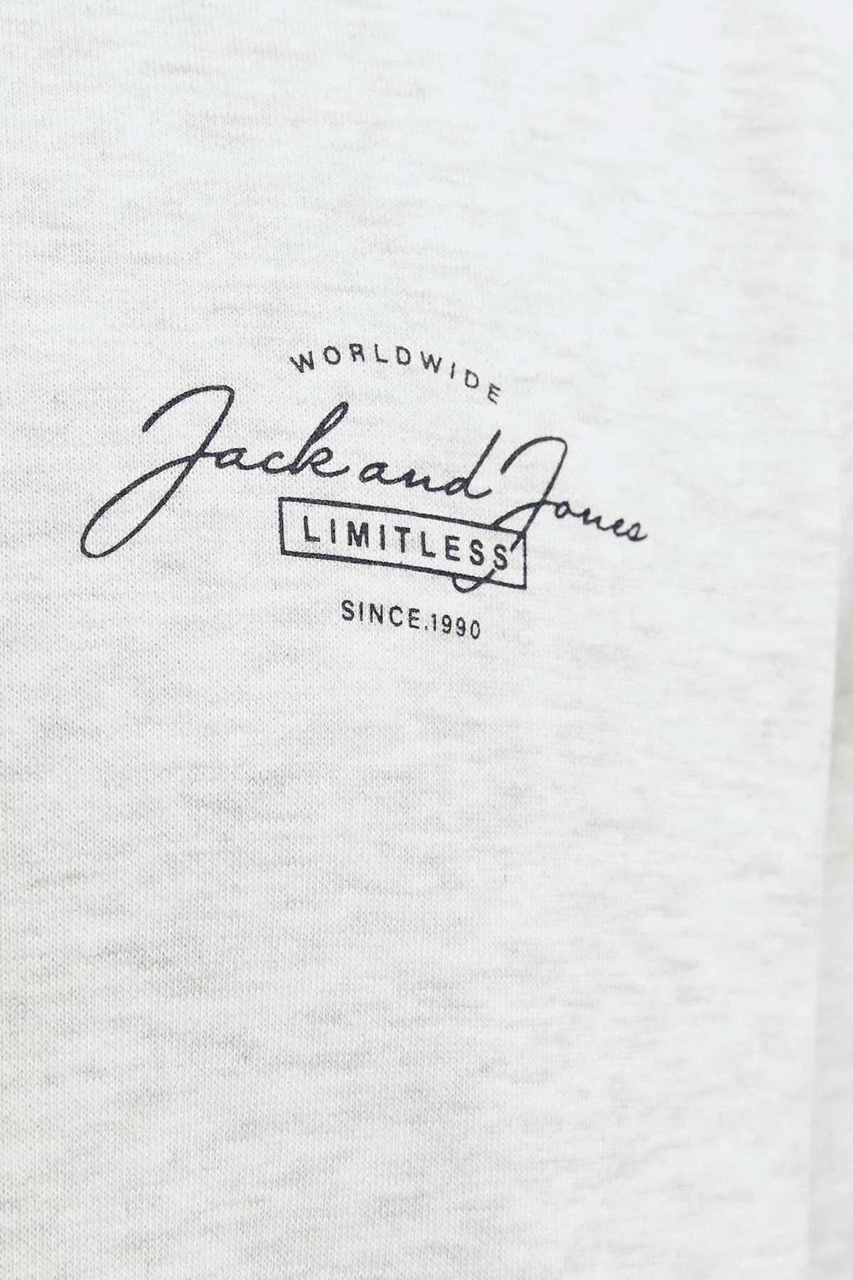 JACK&JONES 12256837 SOL GOGUS YAZILI YUVARLAK YADA UZUN KOL SWEAT JACK&JONES 12256837 SOL GOGUS YAZILI YUVARLAK YADA UZUN KOL SWEAT