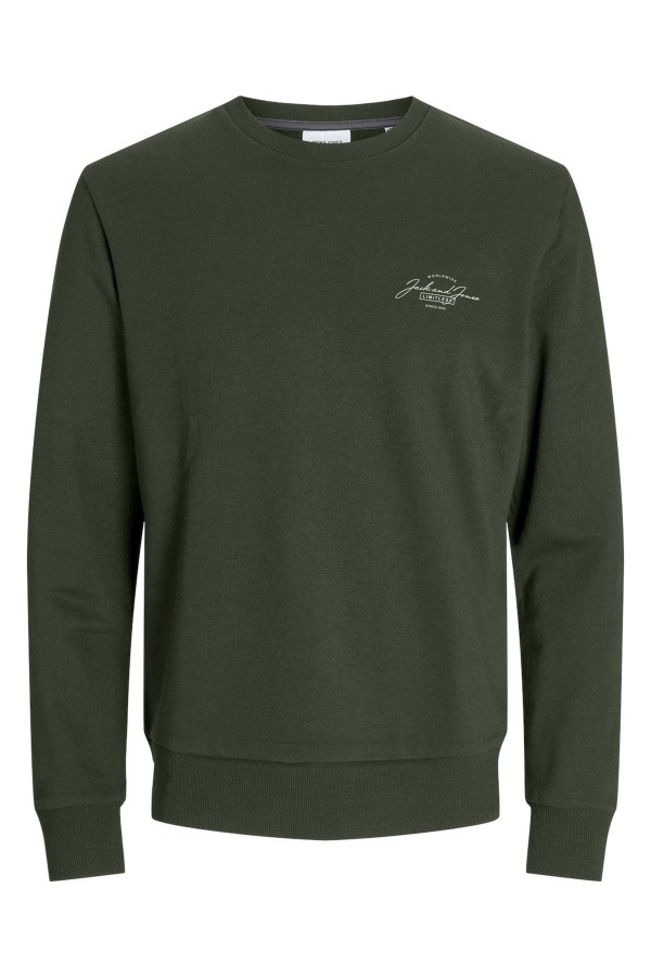 JACK&JONES 12256837 SOL GOGUS YAZILI YUVARLAK YADA UZUN KOL SWEAT JACK&JONES 12256837 SOL GOGUS YAZILI YUVARLAK YADA UZUN KOL SWEAT