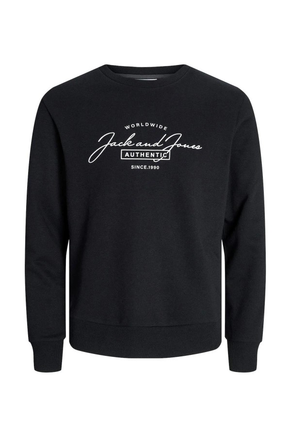 JACK&JONES 12256837 SOL GOGUS YAZILI YUVARLAK YADA UZUN KOL SWEAT JACK&JONES 12256837 SOL GOGUS YAZILI YUVARLAK YADA UZUN KOL SWEAT