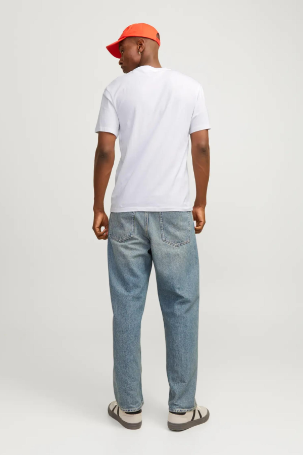 JACK&JONES 12257579 JJECALES VARSITY 0 YAKA KISA KOL TSH