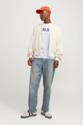 JACK&JONES 12257579 JJECALES VARSITY 0 YAKA KISA KOL TSH