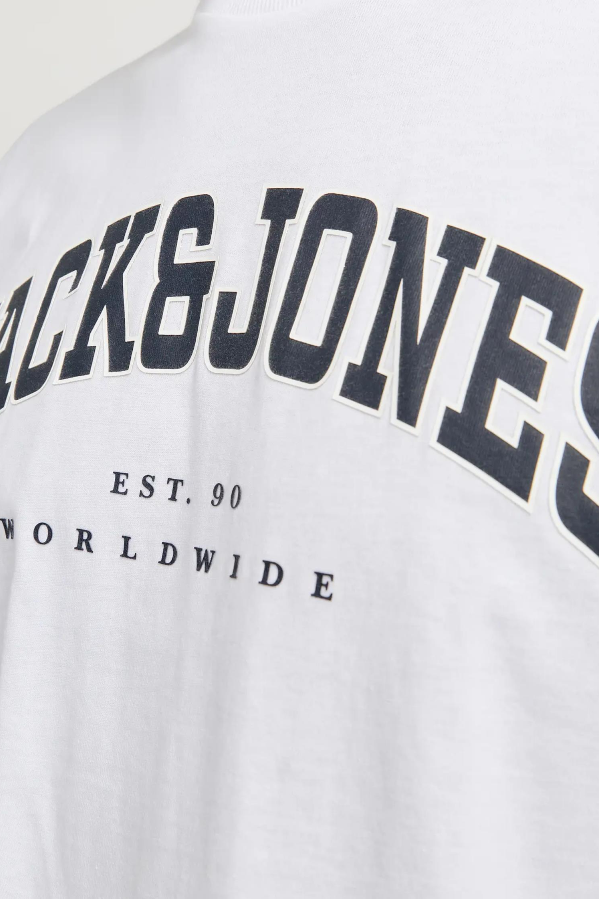 JACK&JONES 12257579 JJECALES VARSITY 0 YAKA KISA KOL TSH
