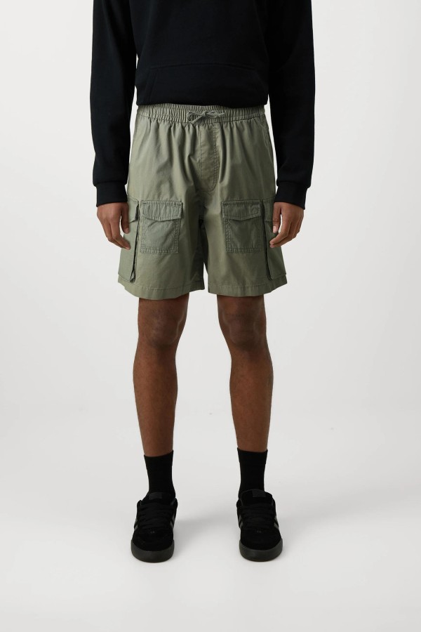 JACK&JONES 12268333 BEL LASTIKLI VE IP BAGLAMALI 6 CEPLI KARGO SHORT JACK&JONES 12268333 BEL LASTIKLI VE IP BAGLAMALI 6 CEPLI KARGO SHORT