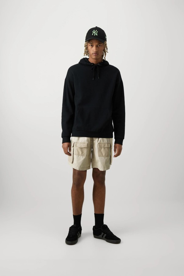 JACK&JONES 12268333 BEL LASTIKLI VE IP BAGLAMALI 6 CEPLI KARGO SHORT