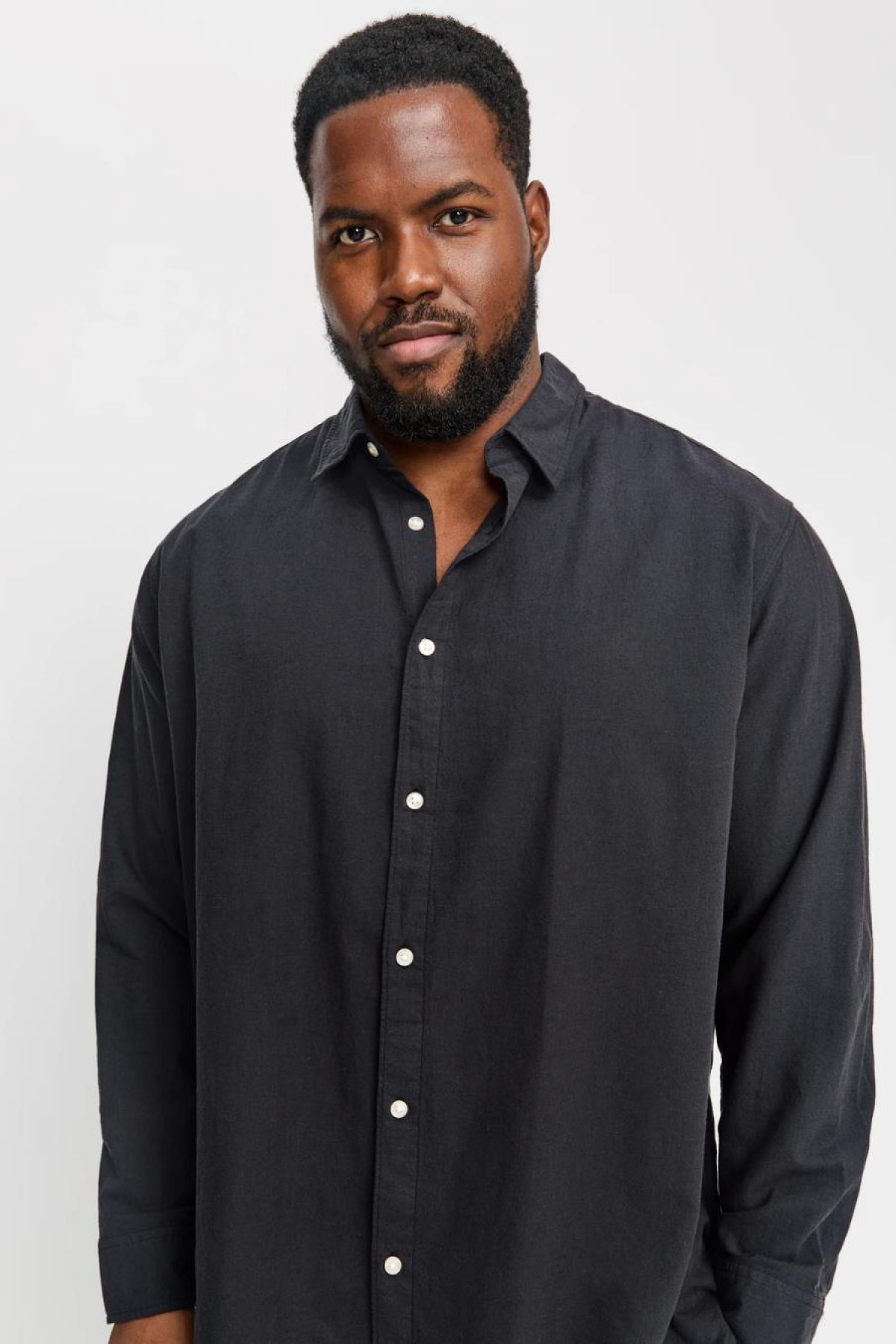 JACK&JONES 12269089 BATTAL BUYUK BEDEN JJEBREEZE LINEN  BLEND ERKEK UZUN KOL GOMLEK JACK&JONES 12269089 BATTAL BUYUK BEDEN JJEBREEZE LINEN  BLEND ERKEK UZUN KOL GOMLEK