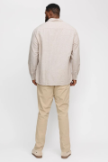 JACK&JONES 12269089 BATTAL BUYUK BEDEN JJEBREEZE LINEN  BLEND ERKEK UZUN KOL GOMLEK JACK&JONES 12269089 BATTAL BUYUK BEDEN JJEBREEZE LINEN  BLEND ERKEK UZUN KOL GOMLEK