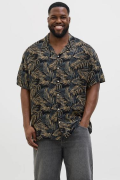 JACK&JONES 12269096 JJEJEFF TROPICAL BUYUK BEDEN KISA KOL GOMLEK JACK&JONES 12269096 JJEJEFF TROPICAL BUYUK BEDEN KISA KOL GOMLEK