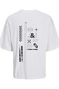 JACK&JONES 12273506 ALMOS TEE SIRT BASKILI KISA KOL TSH JACK&JONES 12273506 ALMOS TEE SIRT BASKILI KISA KOL TSH