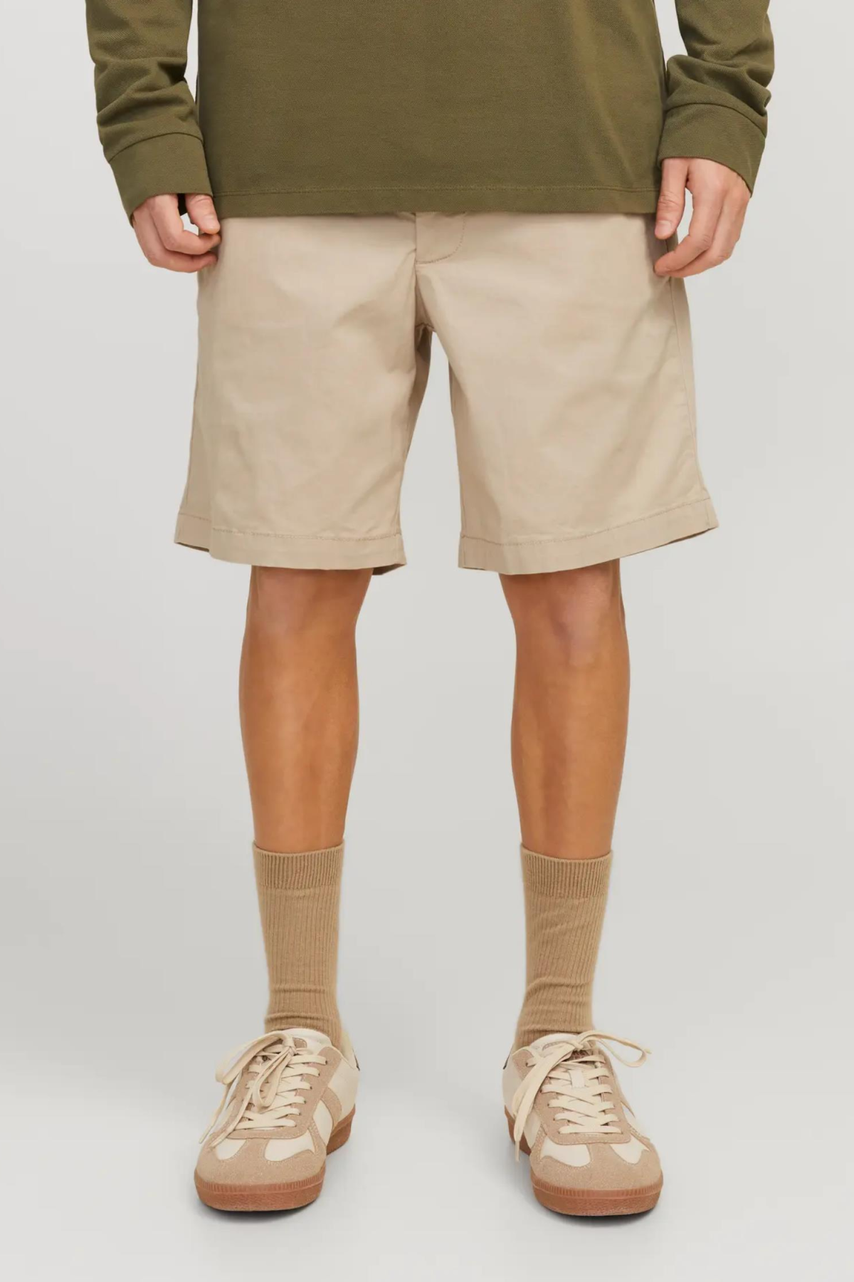 JACK&JONES 12274983 JPSTJAIDEN BEL LASTIKLI BAGCIKLI ERKEK SORT