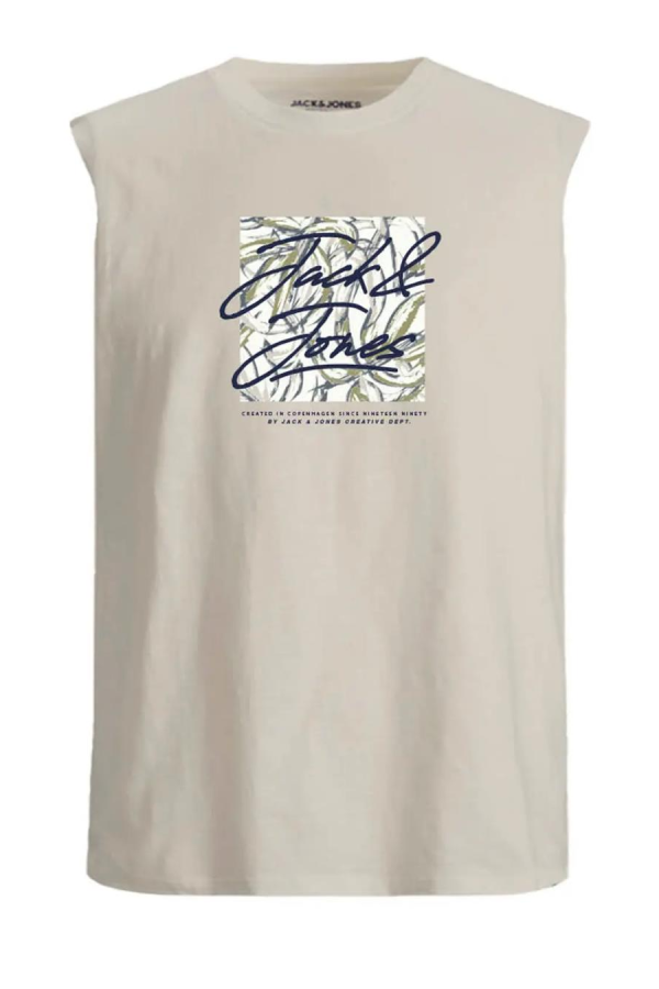 JACK&JONES 12277942 KESIK KOL KOLSUZ ERKEK TSH