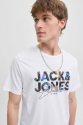 JACK&JONES 12278523 JJGEOLAS TEE 0 YAKA KISA KOL TSH