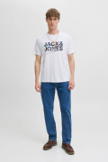 JACK&JONES 12278523 JJGEOLAS TEE 0 YAKA KISA KOL TSH