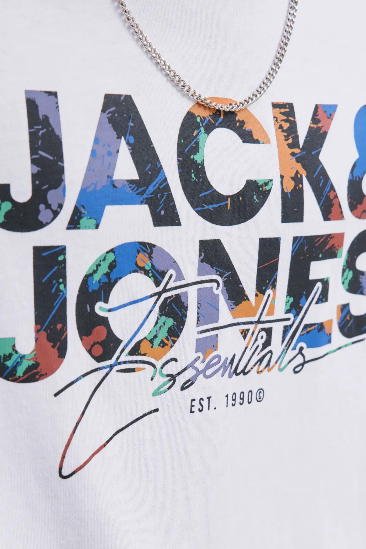 JACK&JONES 12278523 JJGEOLAS TEE 0 YAKA KISA KOL TSH