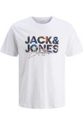 JACK&JONES 12278523 JJGEOLAS TEE 0 YAKA KISA KOL TSH