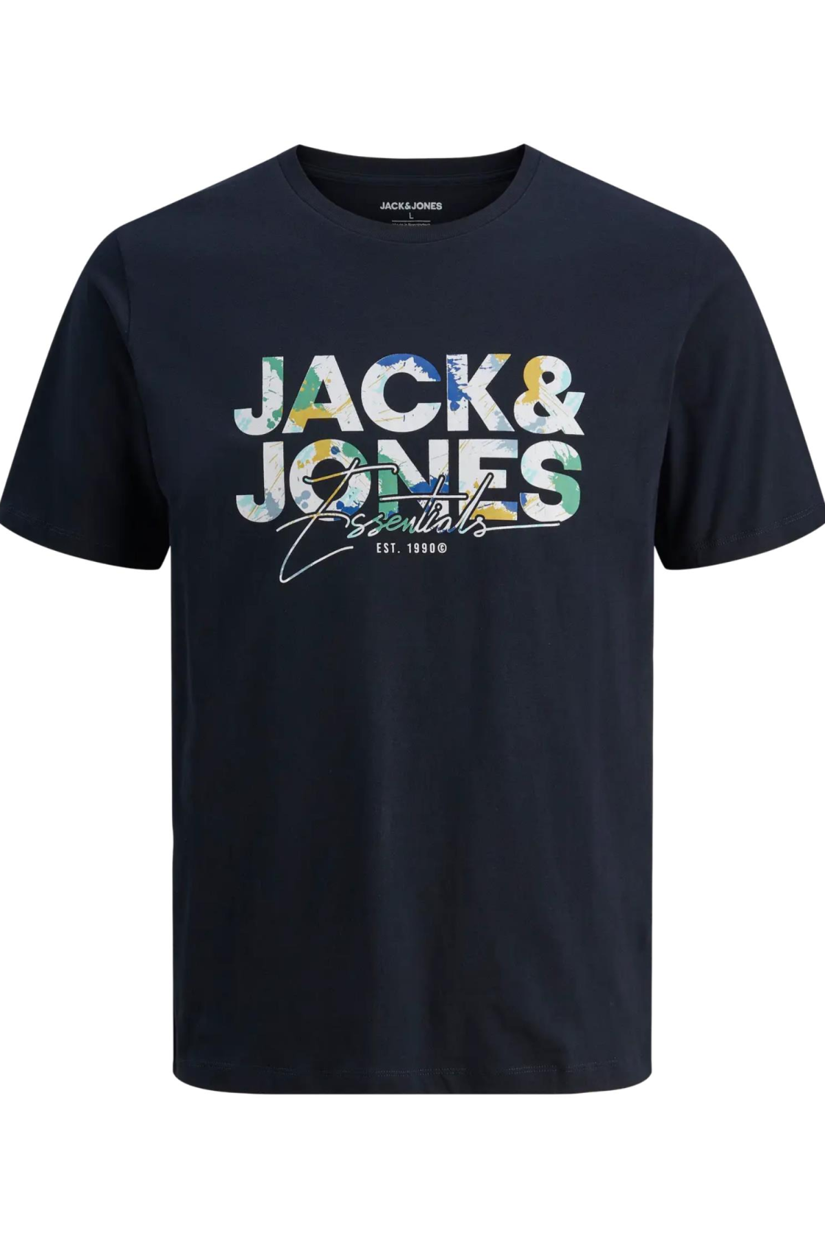 JACK&JONES 12278523 JJGEOLAS TEE 0 YAKA KISA KOL TSH