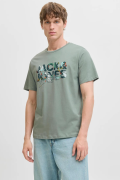 JACK&JONES 12278523 JJGEOLAS TEE 0 YAKA KISA KOL TSH