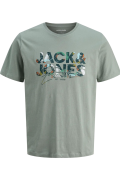 JACK&JONES 12278523 JJGEOLAS TEE 0 YAKA KISA KOL TSH