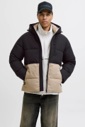 JACK&JONES 12278792 JJEOWEN PUFFER CIKMA KAPUSONLU ICI DOLGULU KALIN MONT