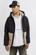 JACK&JONES 12278792 JJEOWEN PUFFER CIKMA KAPUSONLU ICI DOLGULU KALIN MONT