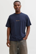 JACK&JONES 12282892 JORNORREBRO EMB O  YAKA KISA KOL TSH