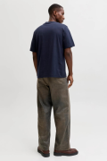 JACK&JONES 12282892 JORNORREBRO EMB O  YAKA KISA KOL TSH