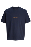 JACK&JONES 12282892 JORNORREBRO EMB O  YAKA KISA KOL TSH
