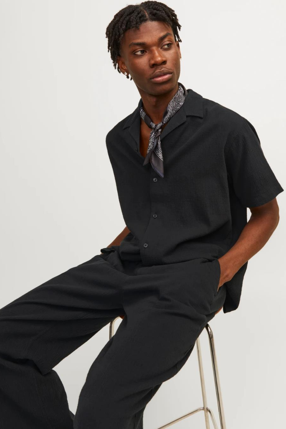 JACK&JONES 12286189 JORDIA STRUCTURE RESORT KISA KOL ERKEK GOMLEK JACK&JONES 12286189 JORDIA STRUCTURE RESORT KISA KOL ERKEK GOMLEK