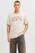 JACK&JONES 12288536 JJEJEFF LOGO TEE 0 YAKA KISA KOL TSH